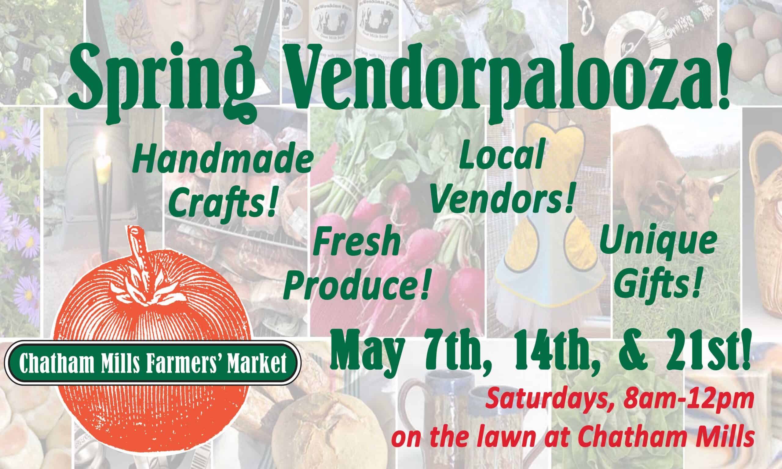 Saturday, May 21st, from 8am to 12pm!