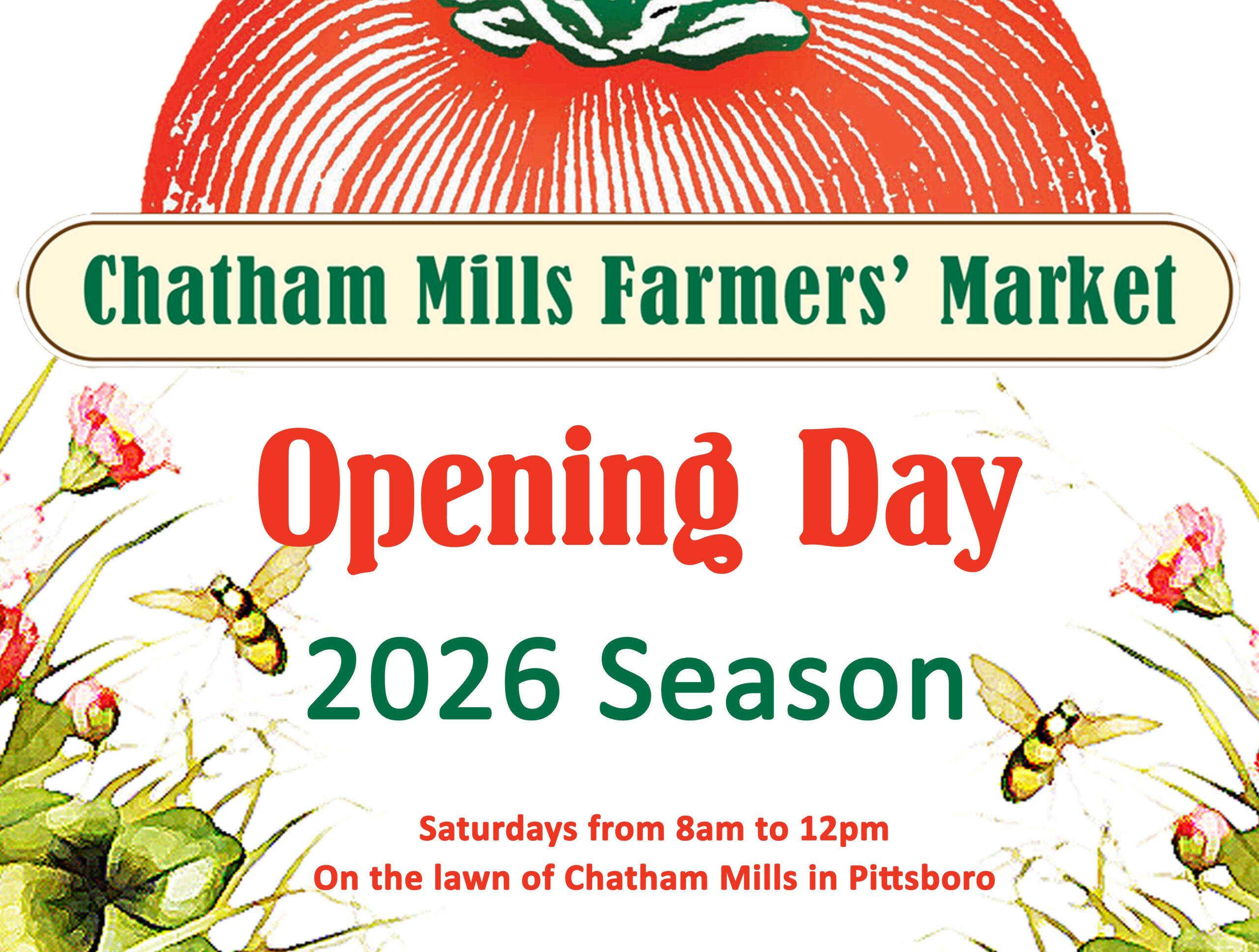 Saturday, April 4th, from 8am to 12pm!