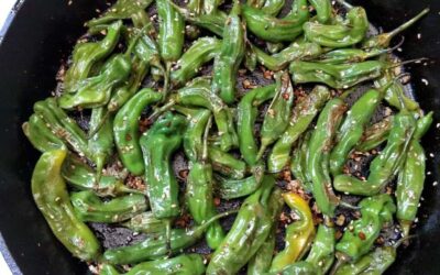 Asian Pan-Fried Shishito Peppers