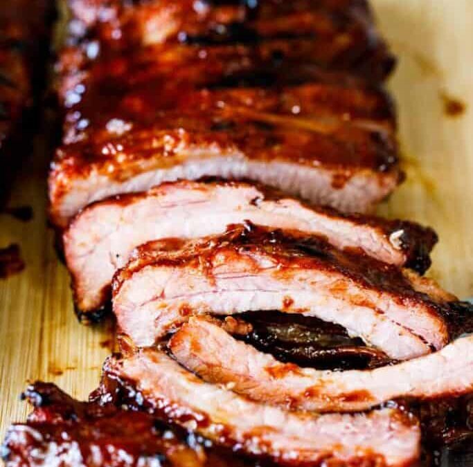 Smokey Sweet Best Grilled Ribs