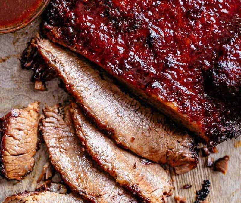 Juicy Barbecue Beef Brisket