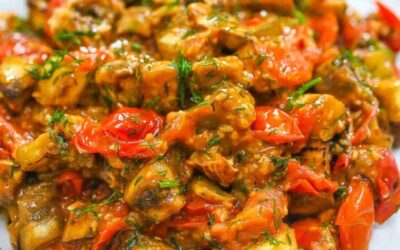 Eggplant with Tomatoes