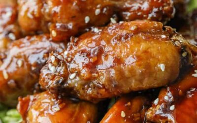 Honey Garlic Chicken Wings