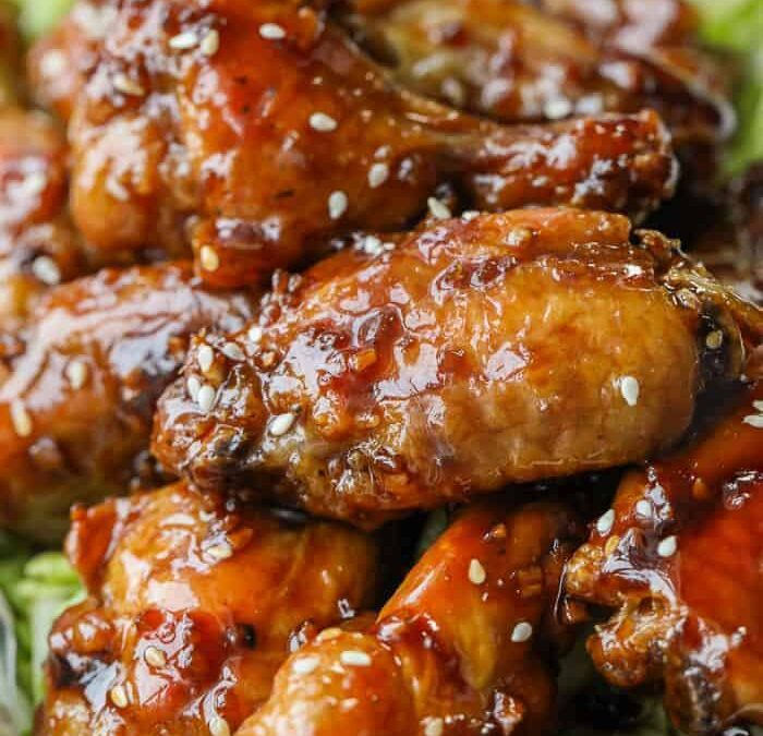 Honey Garlic Chicken Wings
