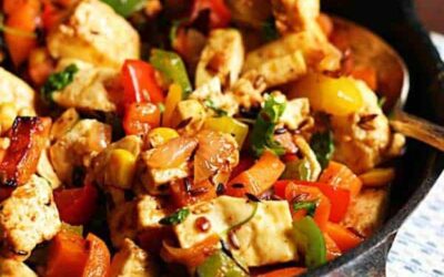 Indian Paneer Stir-Fry