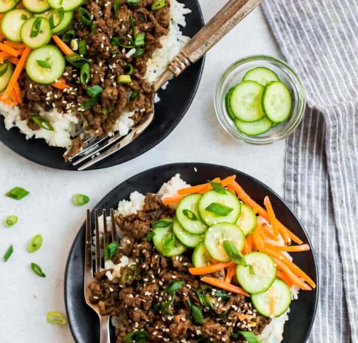 Korean Beef Bowl