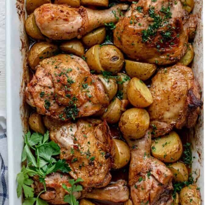 One Pan Chicken and Potatoes