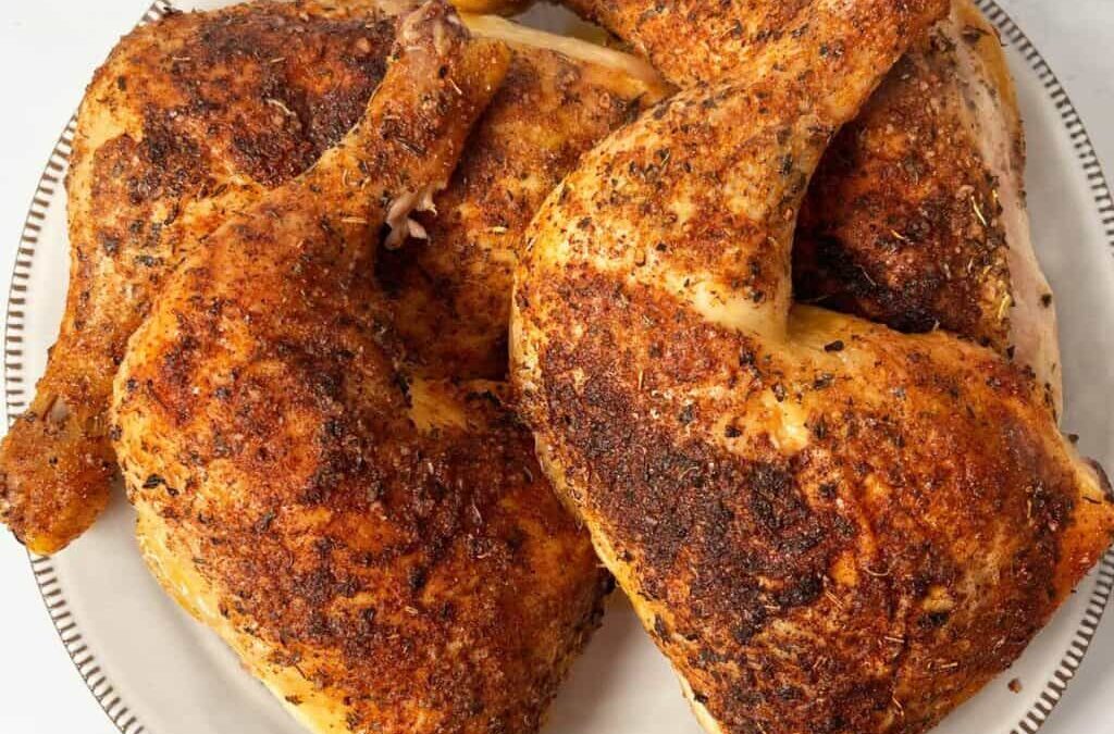 Oven Baked Chicken Quarters