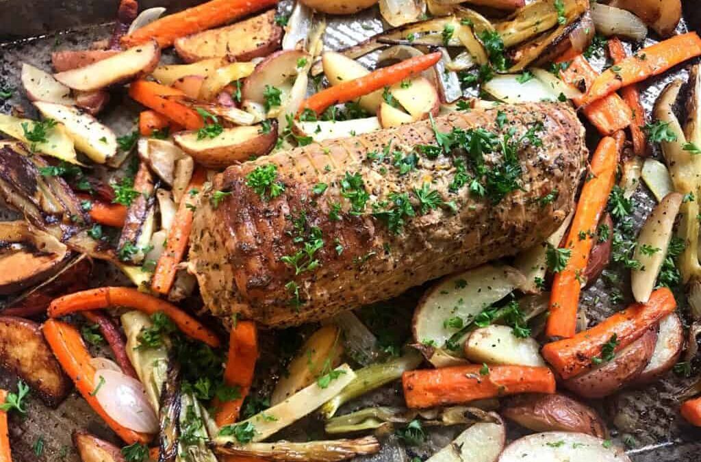 Pork Roast with Root Vegetables