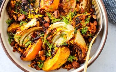 Roasted Beet & Fennel With Orange Vinaigrette