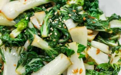 Sesame Ginger Bok Choy