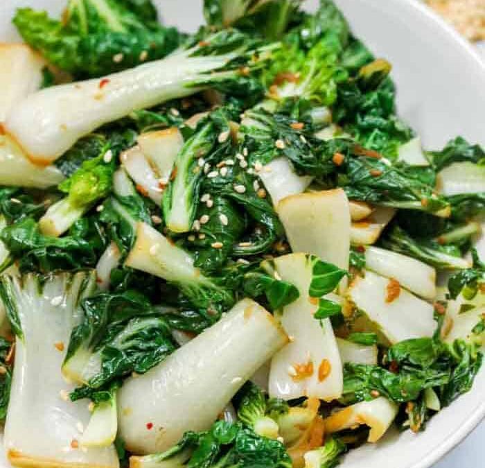 Sesame Ginger Bok Choy