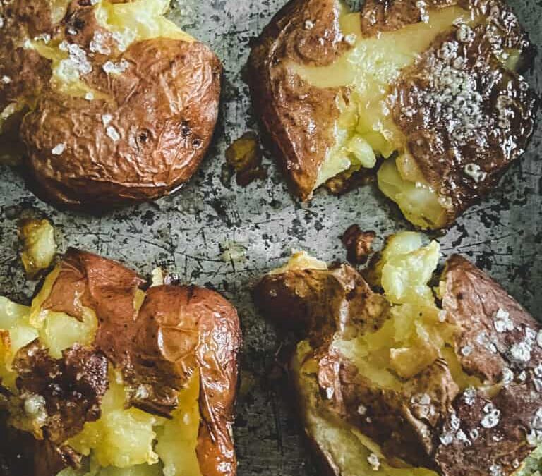 Ultra Crispy Smashed Potatoes