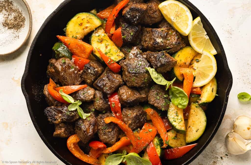 Steak Stir-Fry with Zucchini and Peppers
