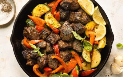Steak Stir-Fry with Zucchini and Peppers