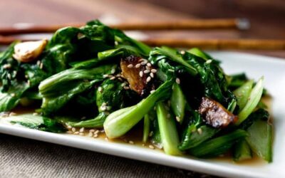 Stir-Fried Bok Choy (or Sturdy Greens)