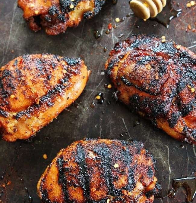 Sweet and Spicy Grilled Chicken
