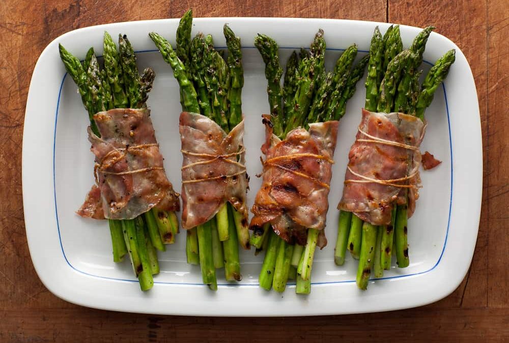 Bacon Wrapped Asparagus Bundles