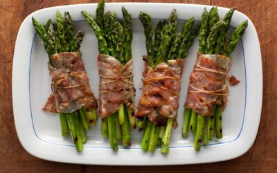 Bacon Wrapped Asparagus Bundles