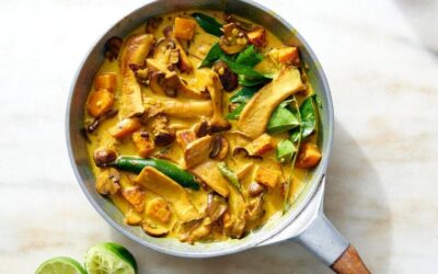 Butternut and Oyster Mushroom Curry