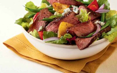 Steak Salad with Blue Cheese