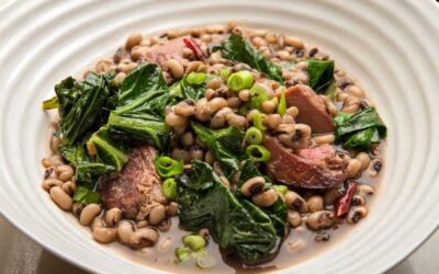 Collard Greens with Black-eyed Peas