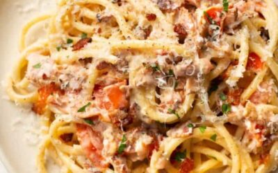 Creamy Bacon Tomato Pasta