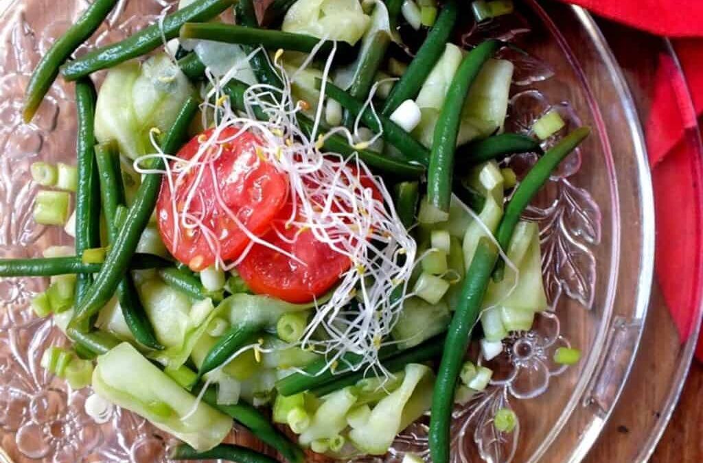 Marinated Cucumber and Green Bean Salad