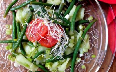 Marinated Cucumber and Green Bean Salad