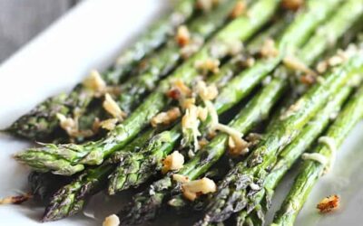 Roasted Asparagus and Green Garlic