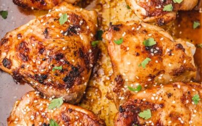 Garlic Ginger Chicken Thighs