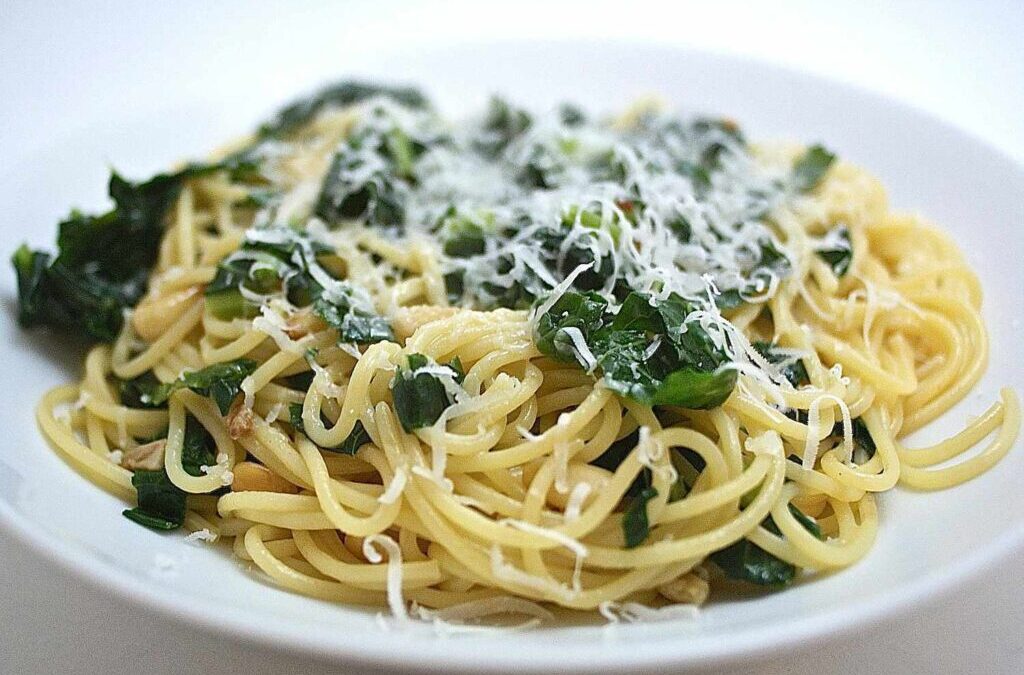 Fresh Greens and Pasta