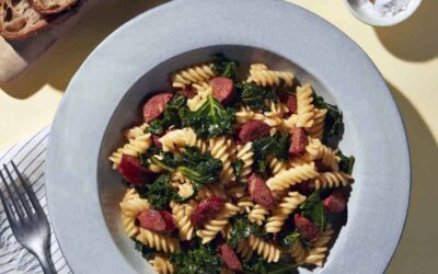 Kale Chorizo Pasta