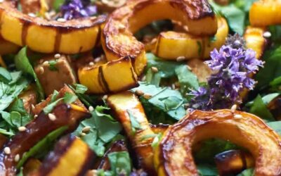 Miso Sesame Winter Squash