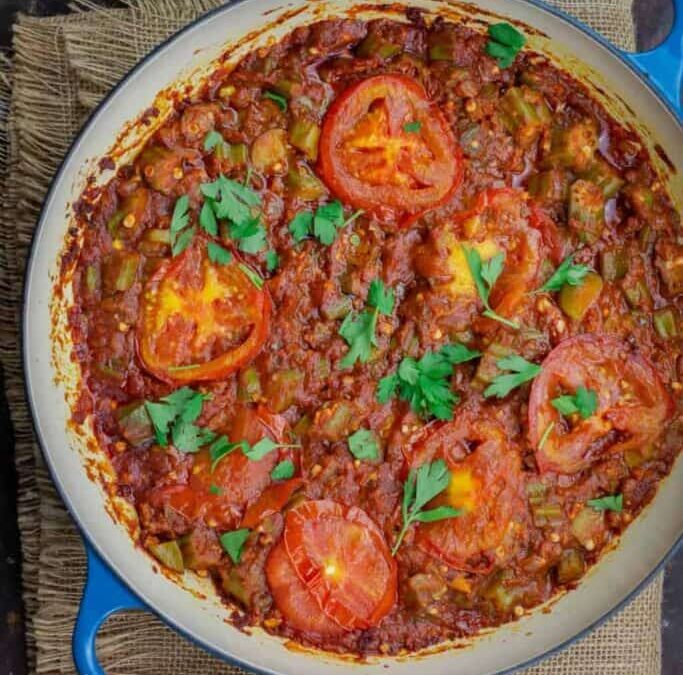 Mediterranean-Style Okra