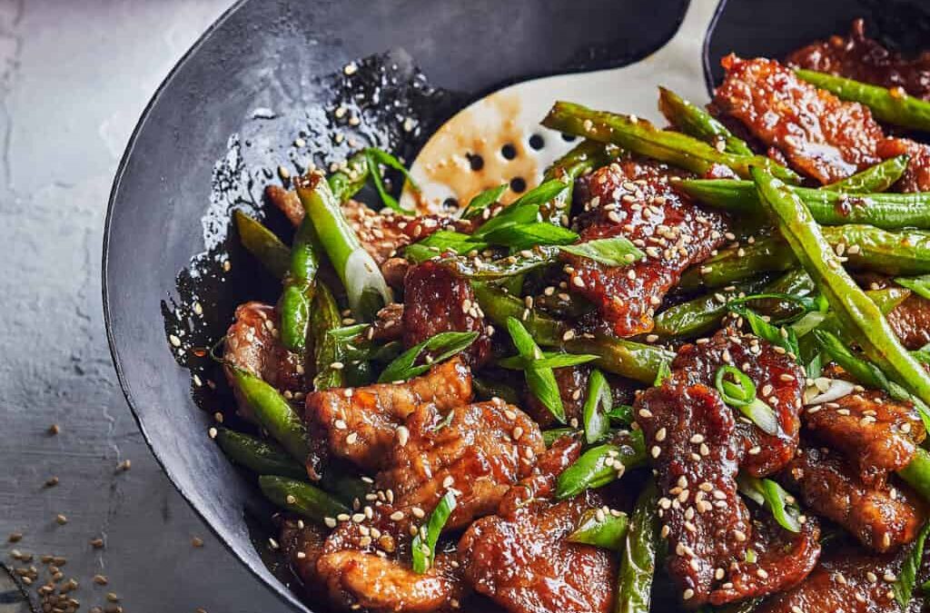 Pork and Green Bean Stir Fry