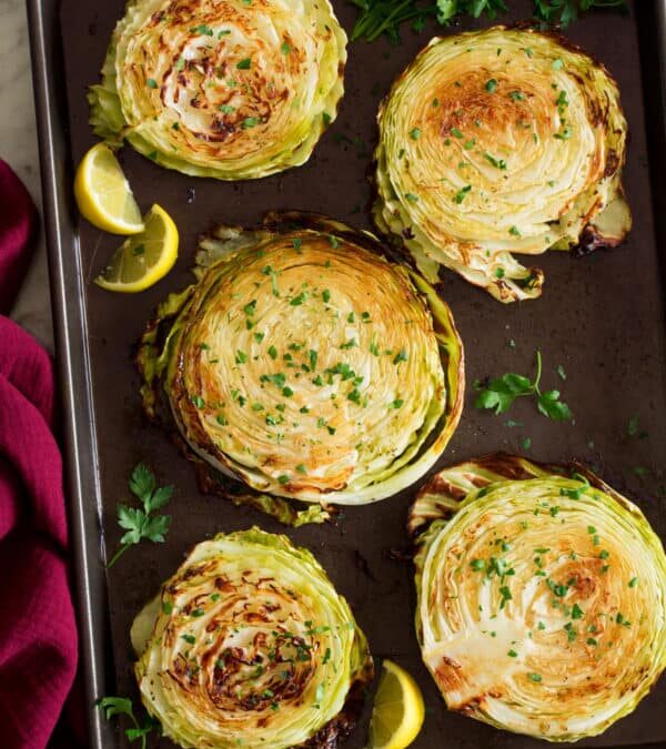 Roasted Cabbage Steaks