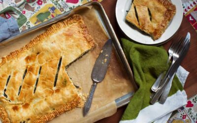 Swiss Chard Slab Pie