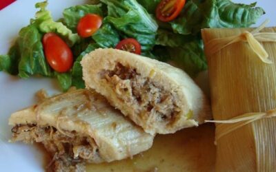 Homemade Pork Tamales
